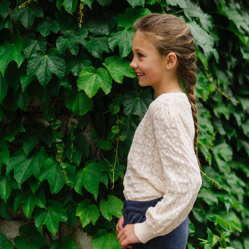 balloon-sleeve-organic-pointelle-sweater-baby Hope & Henry - Sophia's Style-2